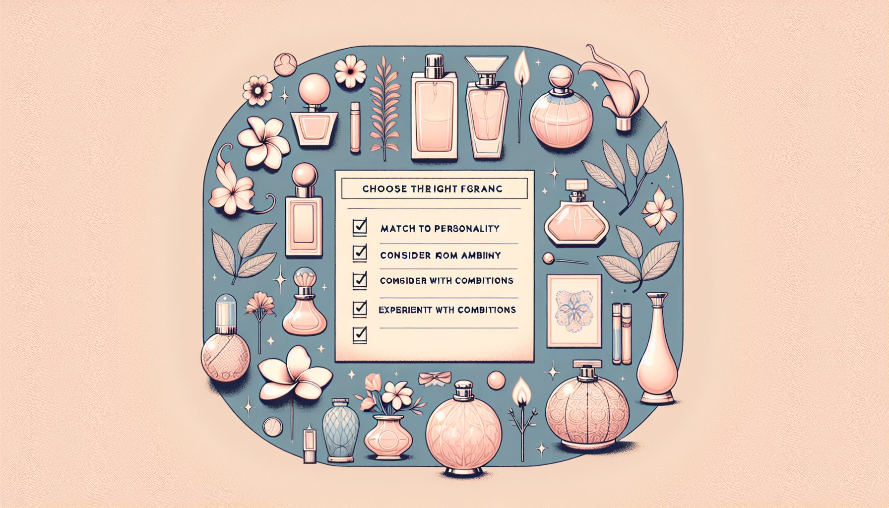 Чек-лист для правильного подбора ароматов