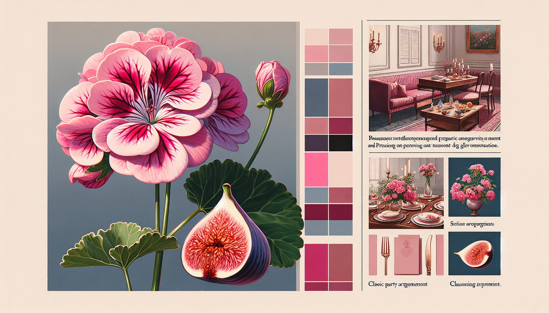 Герань розовая: характер и настроение