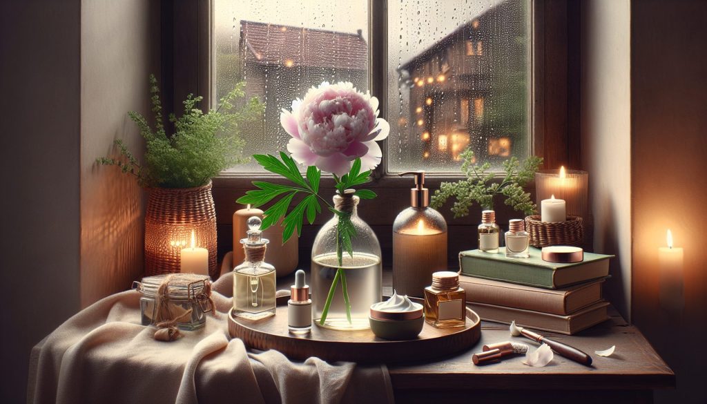 Гид собрать домаромат для дождливого дня: пион, зелёные ноты, с кремовостью