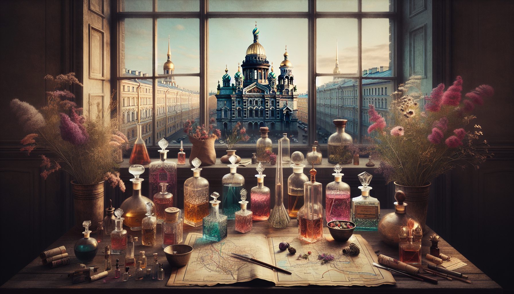 Петербург как парфюмерная лаборатория