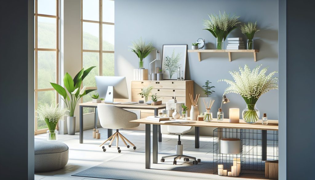 Сценарий сохранить запах с нотой «ландыш» для офиса: без синтетики