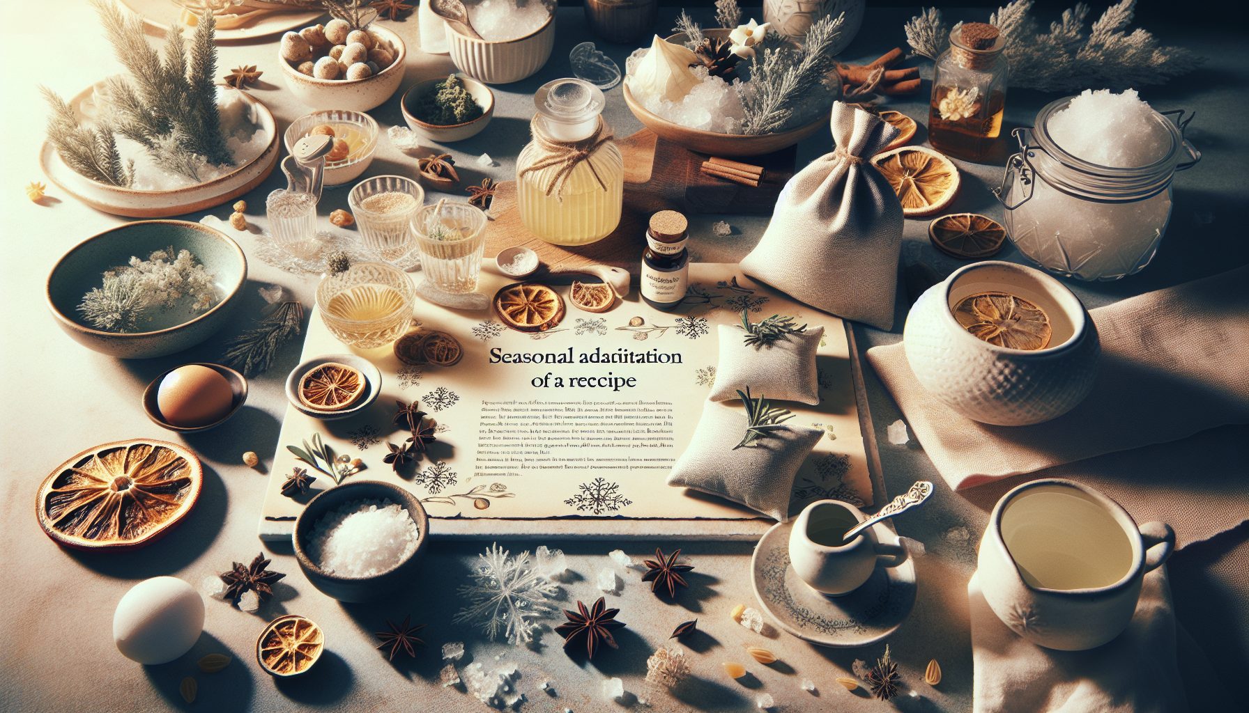 Как адаптировать рецепт под сезон