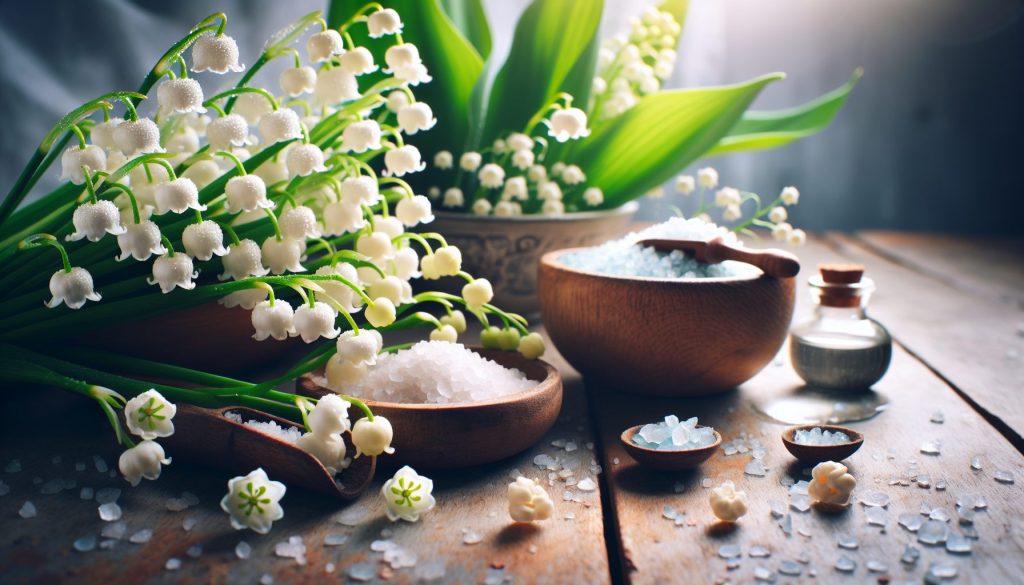 Эксперимент сочетать ландыш и морская соль на весну — с намёком на свежесть