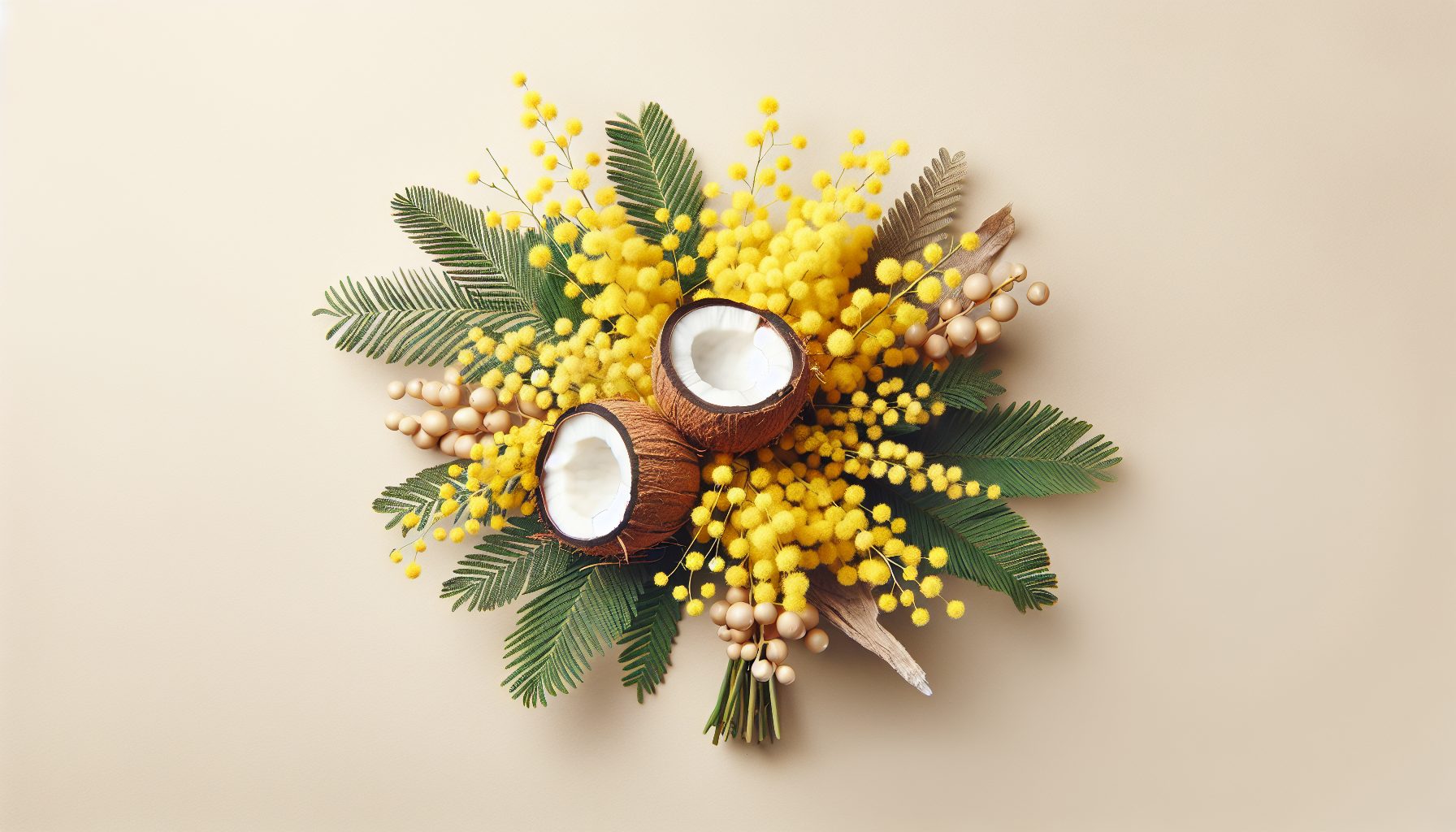 Как родилась идея сочетать мимозу, кокос и кремовость