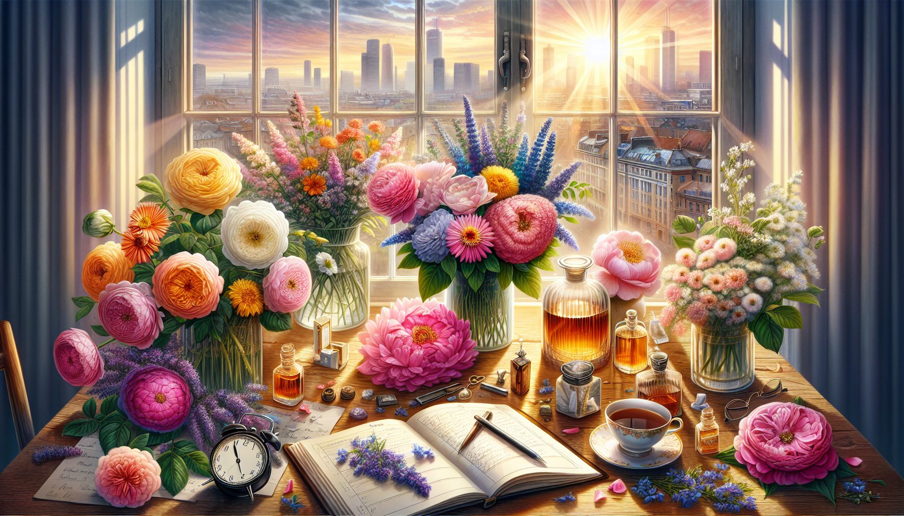 Цветочные ритуалы буднего дня