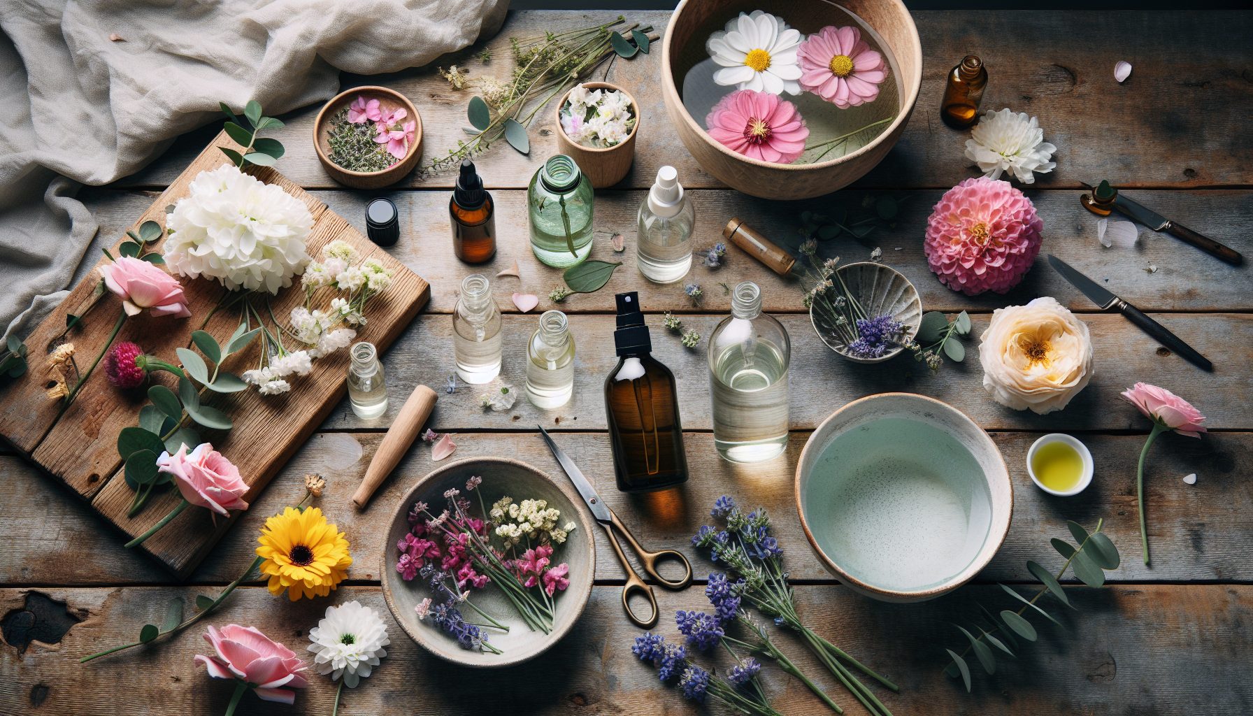 Как сделать свой спрей с ароматом цветов пошагово