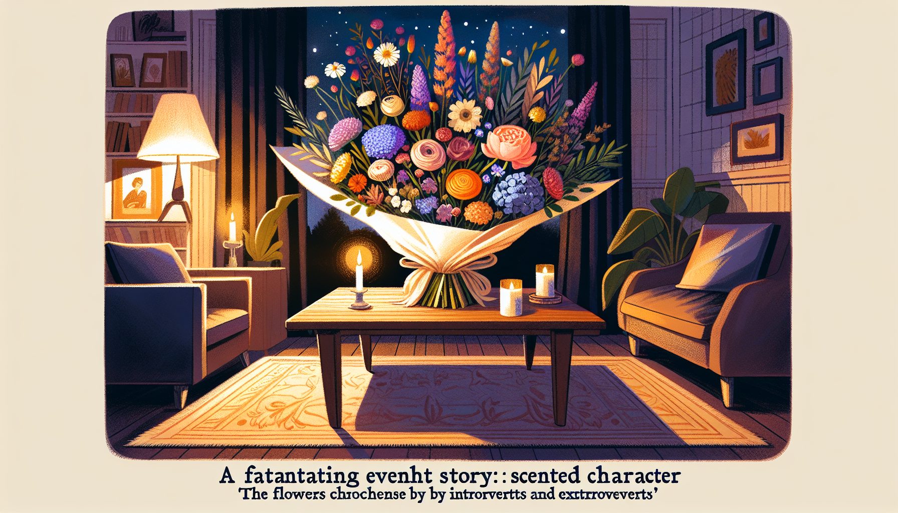 История одного букета и одного вечера