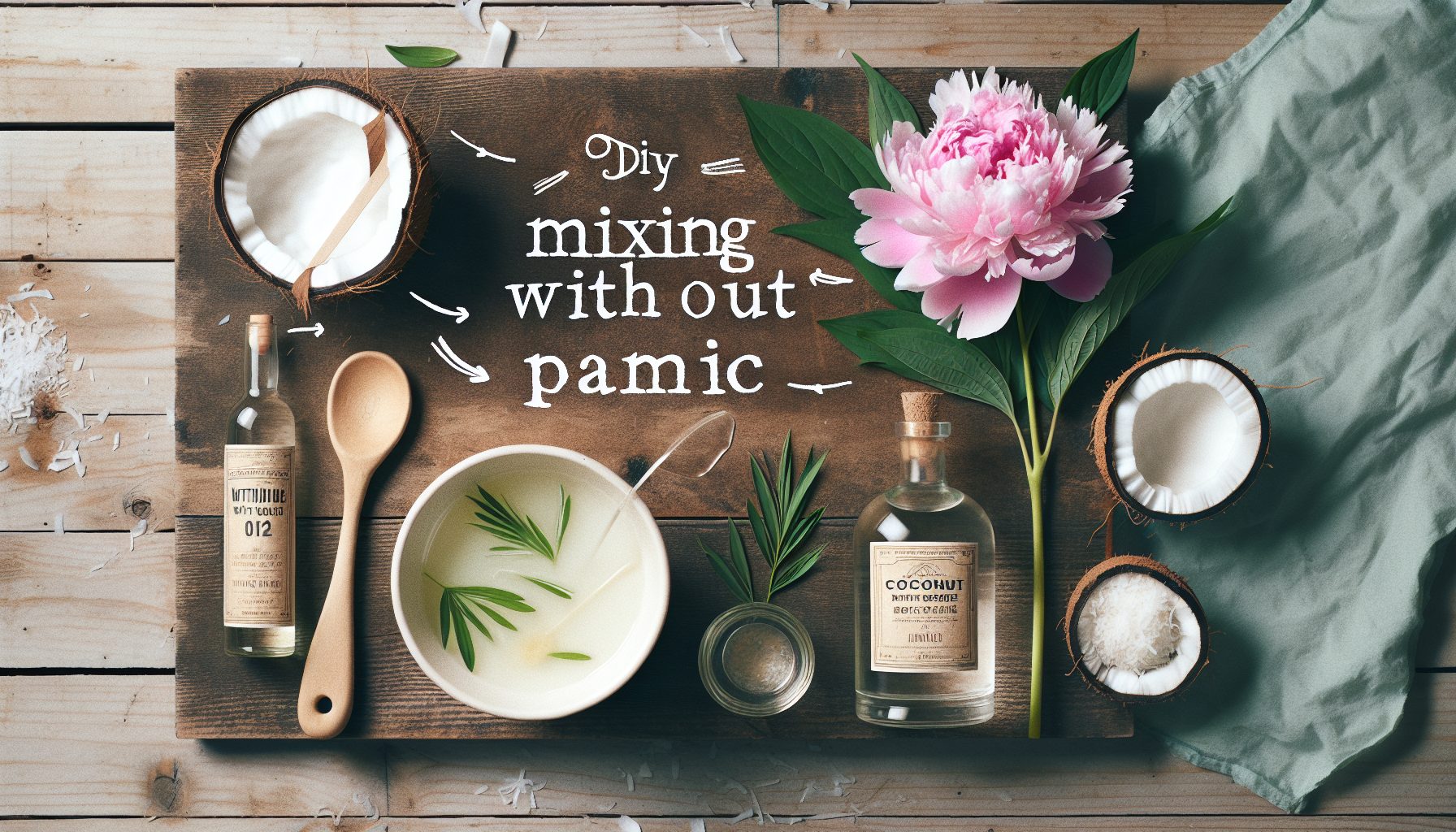 Сам процесс: смешиваем без паники