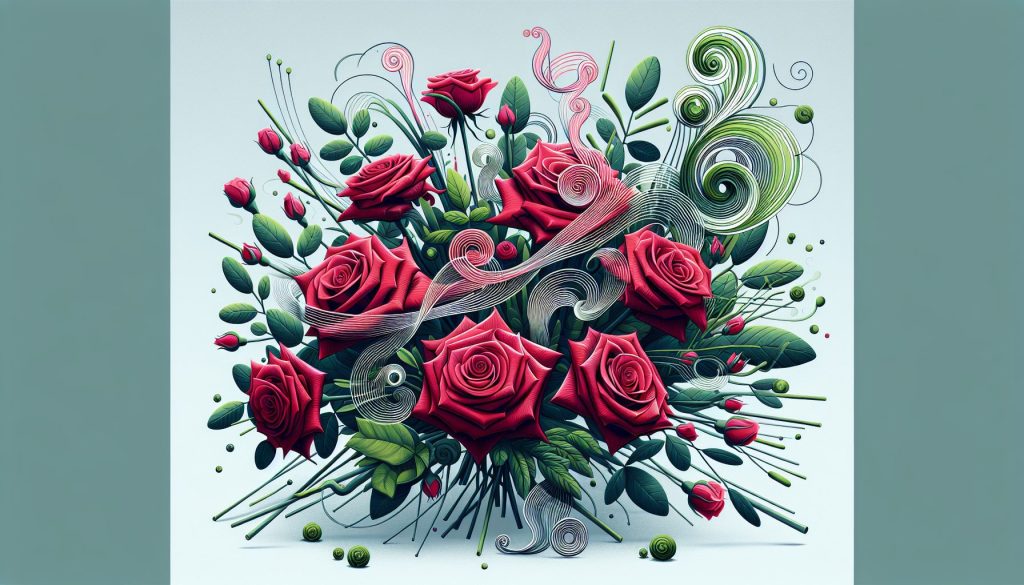 План букет и аромат: роза, зелёные ноты, с современным твистом