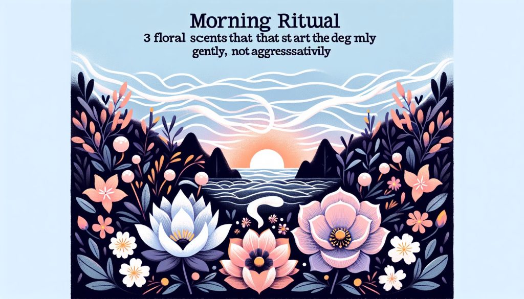 Ритуал утра: 3 цветочных аромата, которые запускают день мягко, а не агрессивно