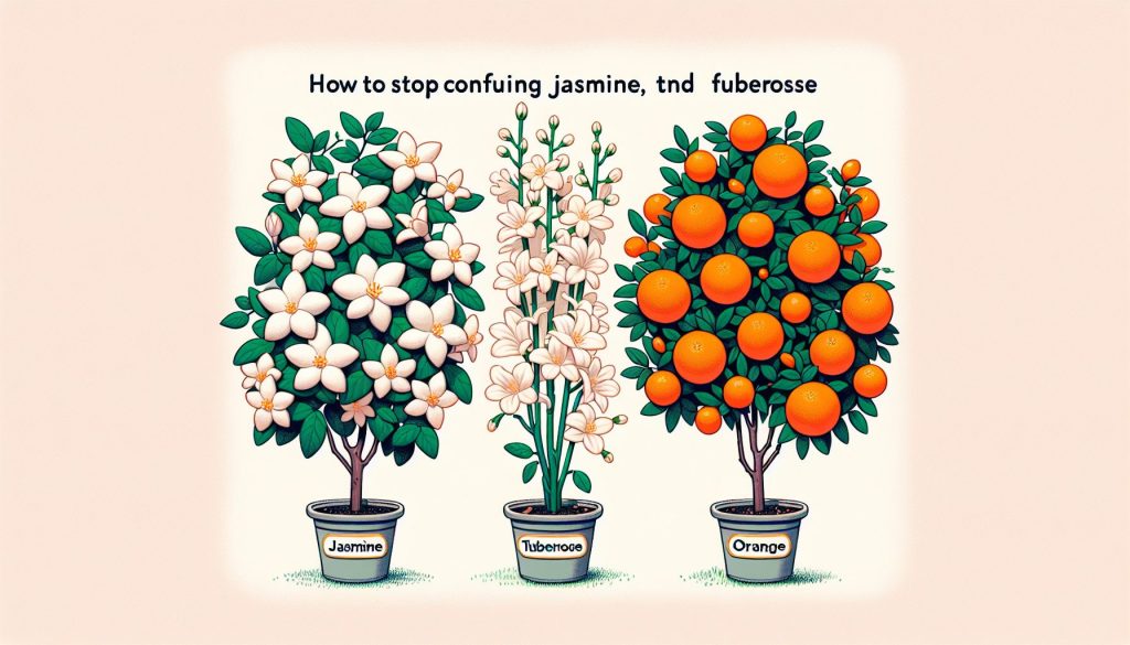 Как перестать путать жасмин, туберозу и апельсиновый цвет