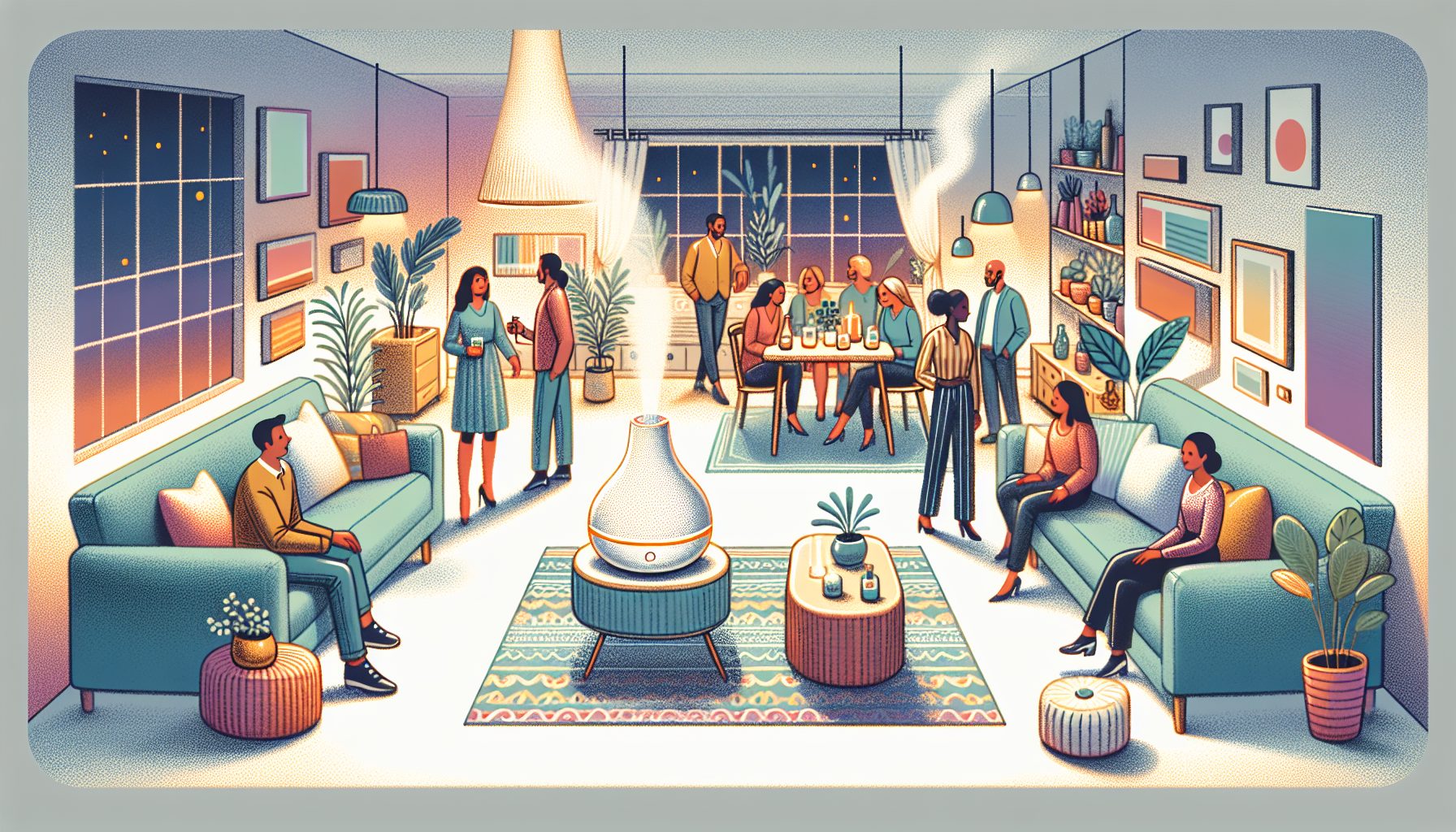 Как сочетать аромат с другими элементами атмосферы