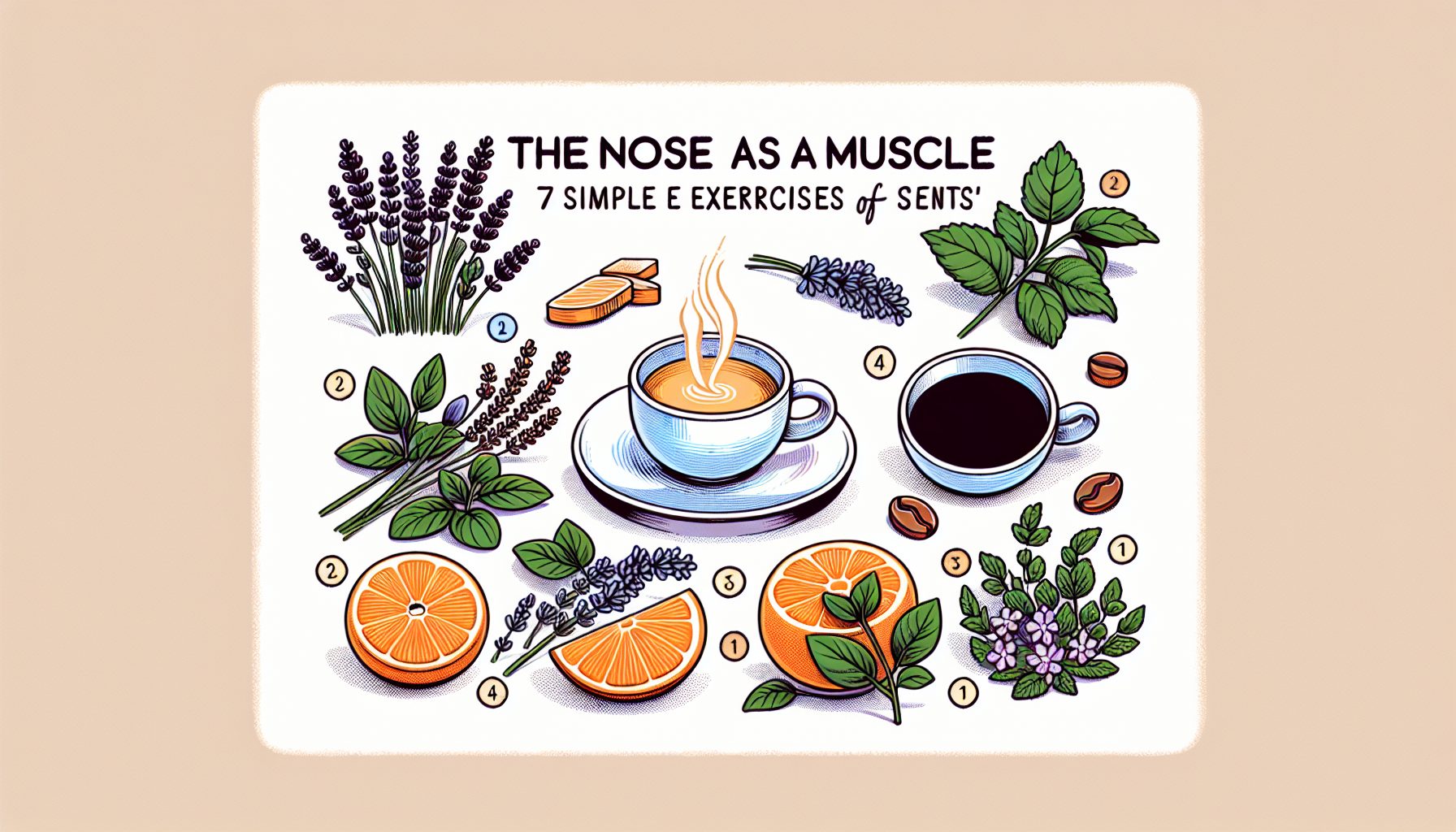 Упражнение 1: Контраст ароматов