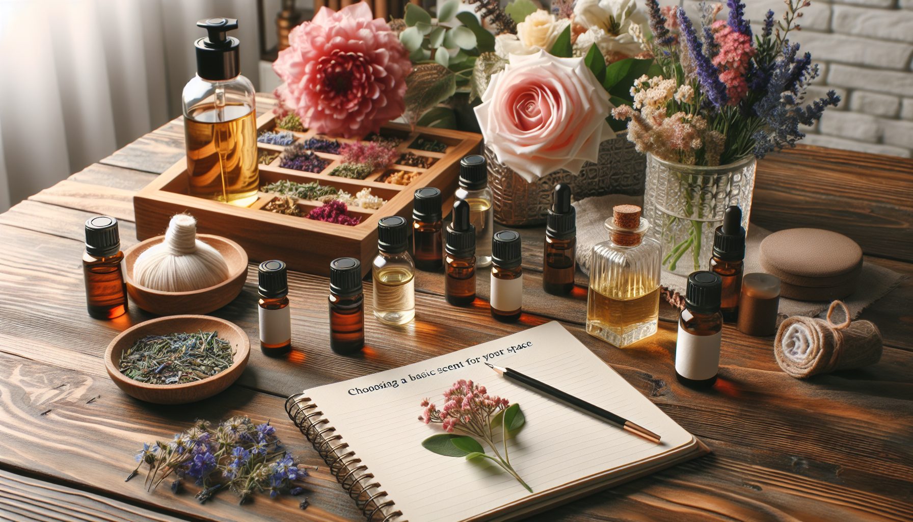 Выбор базового аромата для пространства