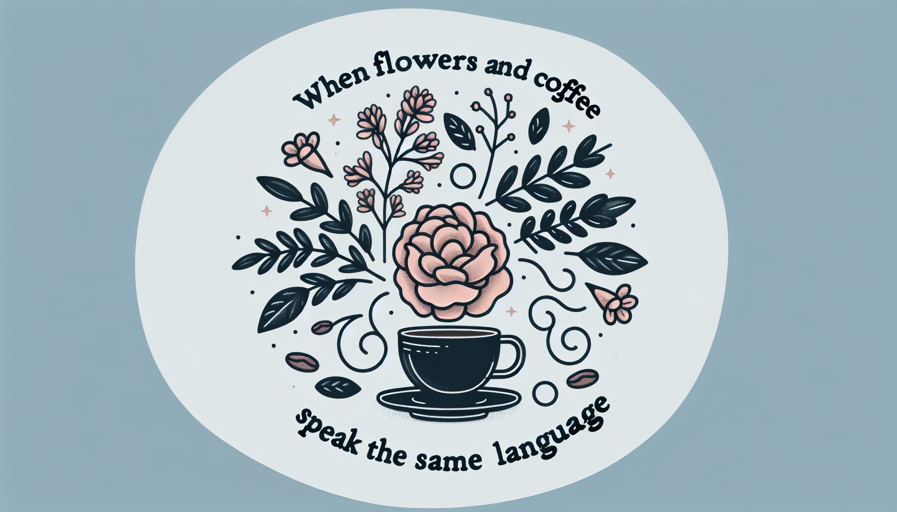 Когда цветы и кофе говорят на одном языке