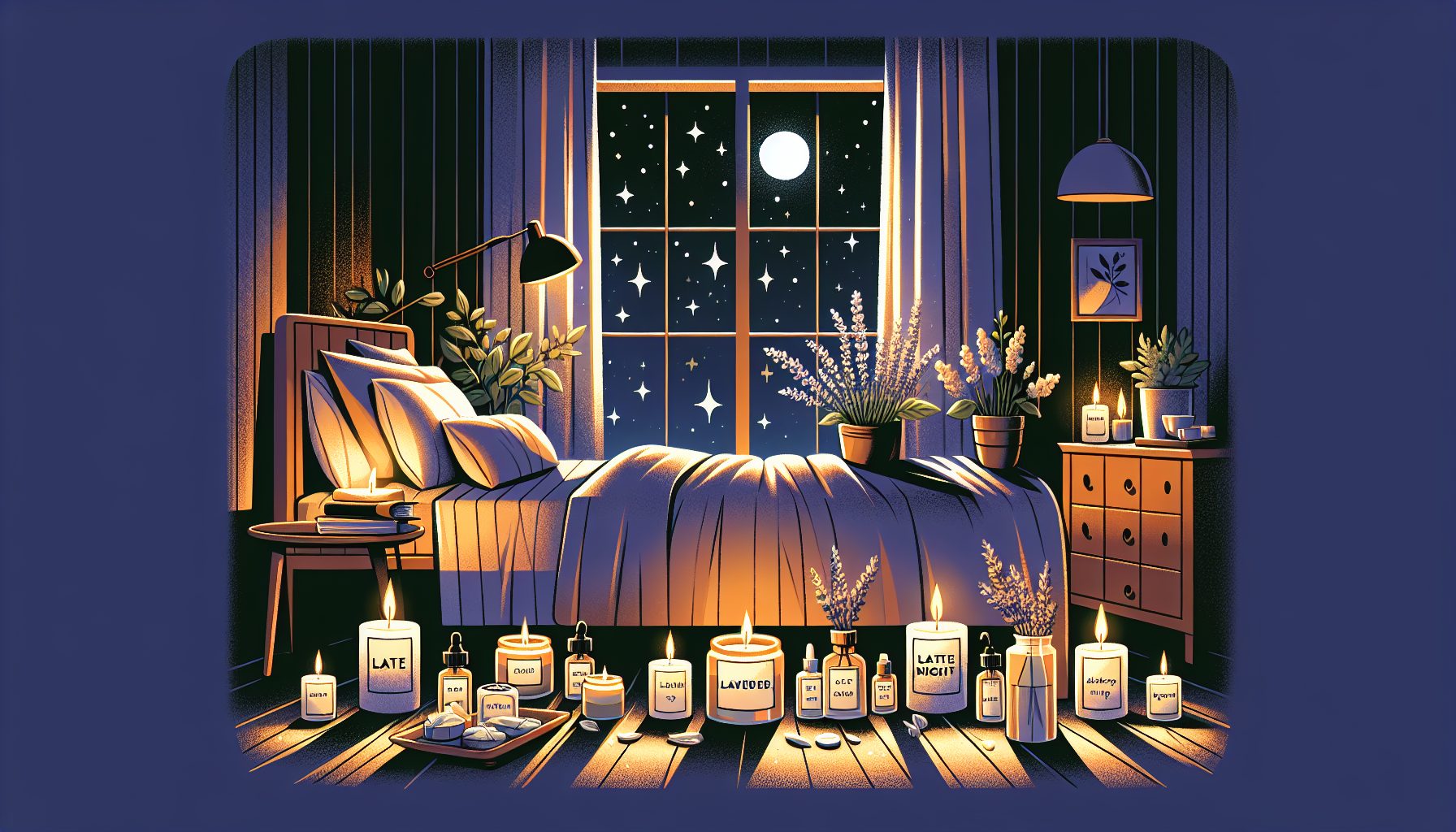 Поздняя ночь: ароматы для сна