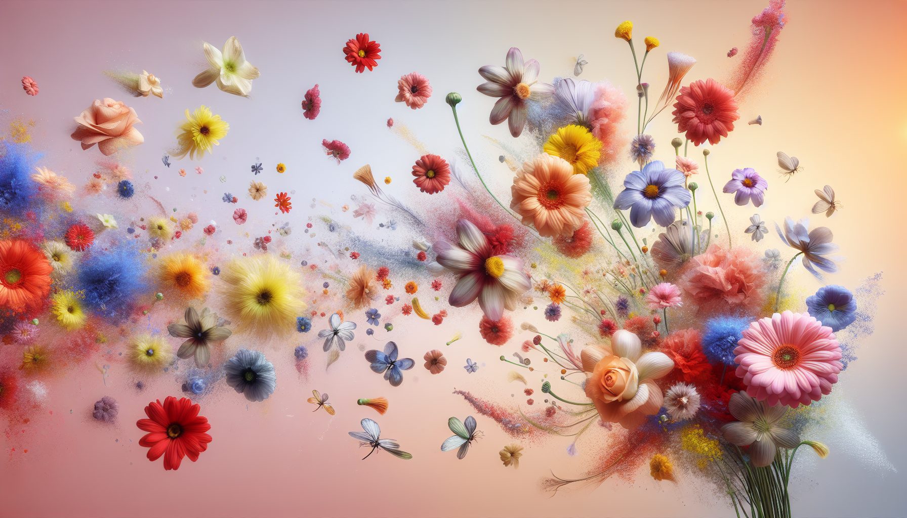 Как рождается флирт из лепестков