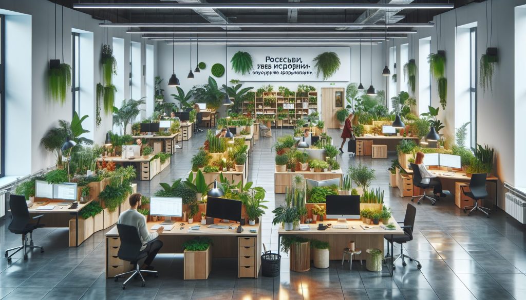 Офис без духоты: какие цветочные ноты уместны в рабочем пространстве