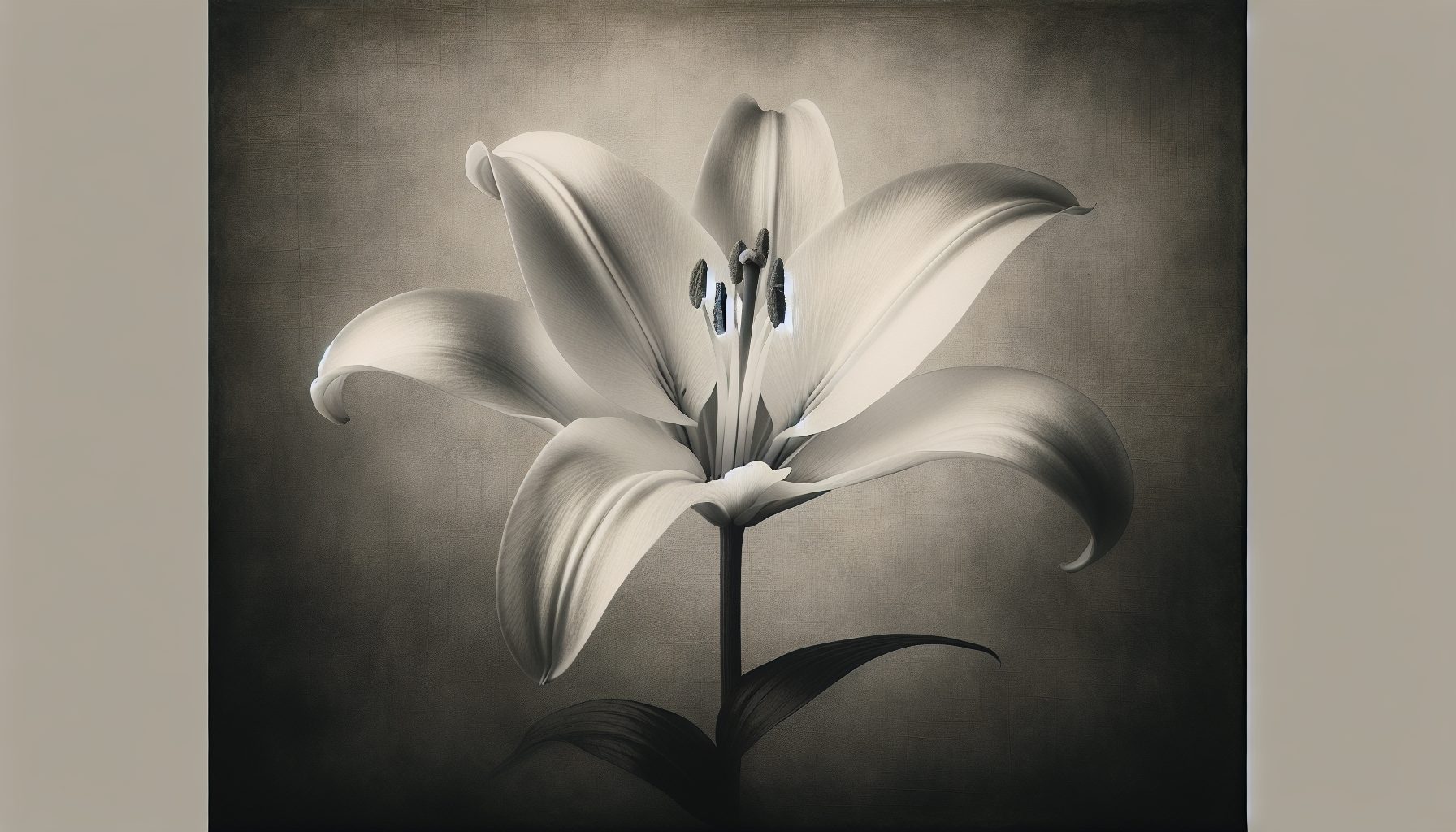 Лилия: величественная драма в одном лепестке