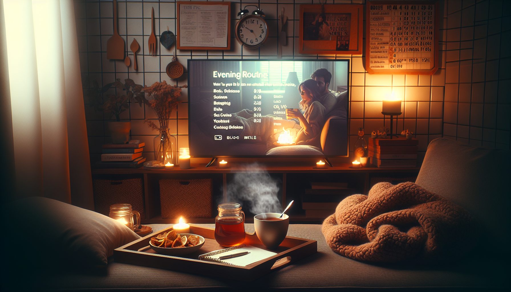 Создаём настроение под сериал и чай