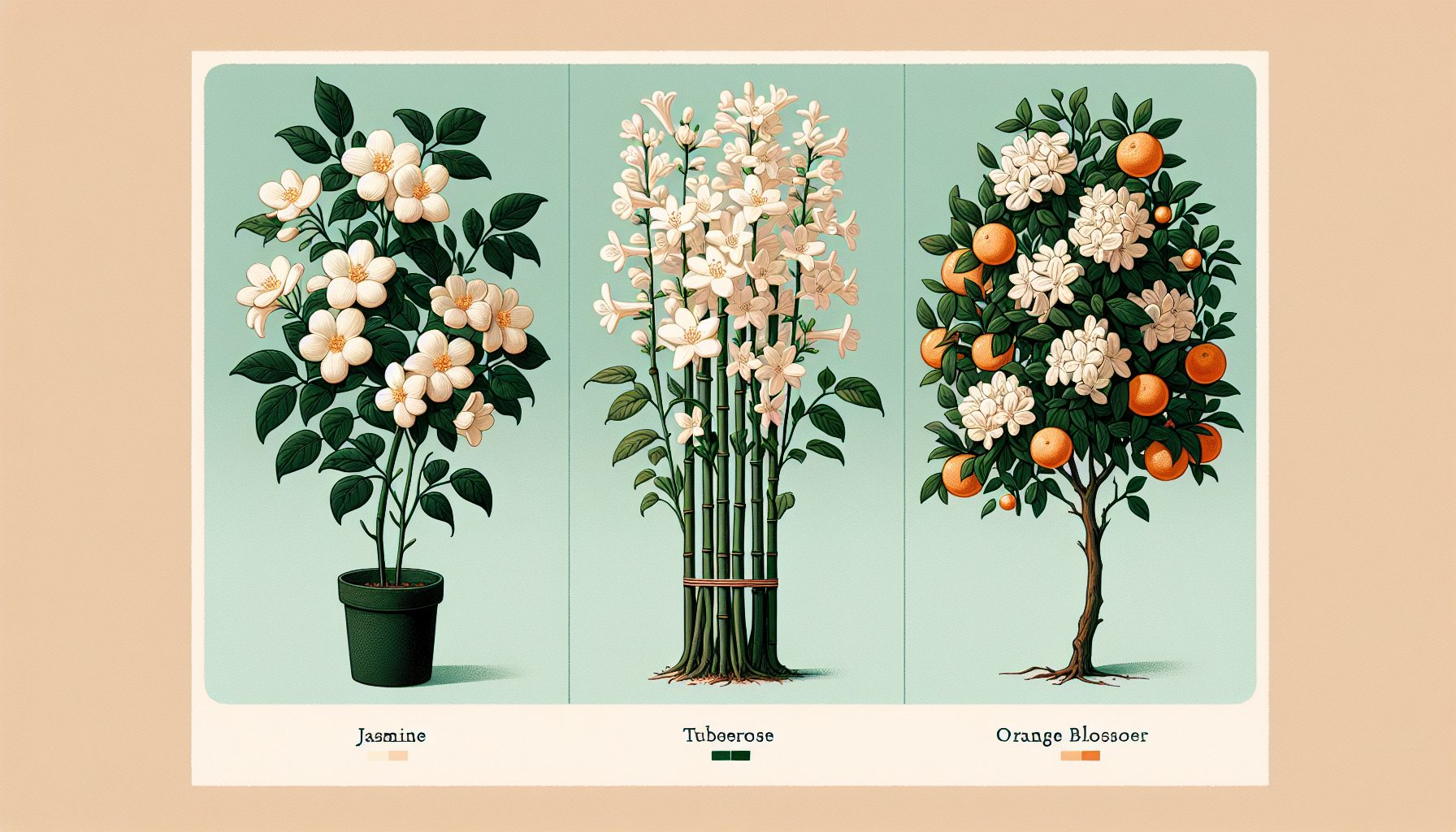 Почему мы путаем жасмин, туберозу и апельсиновый цвет