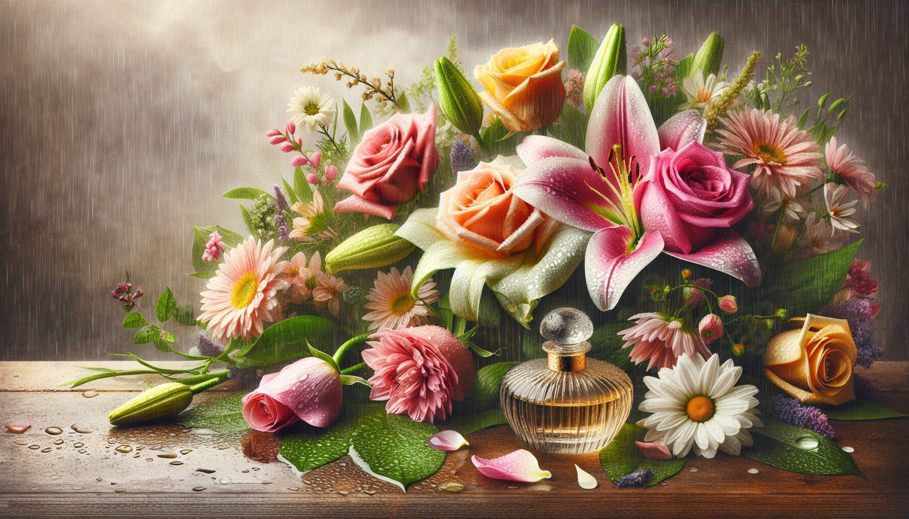 Цветы под дождем: наблюдения с практики