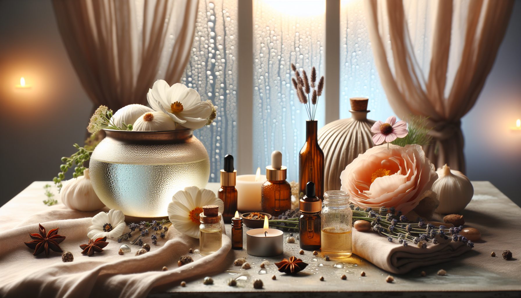 Как собрать аромат пасмурного дня дома