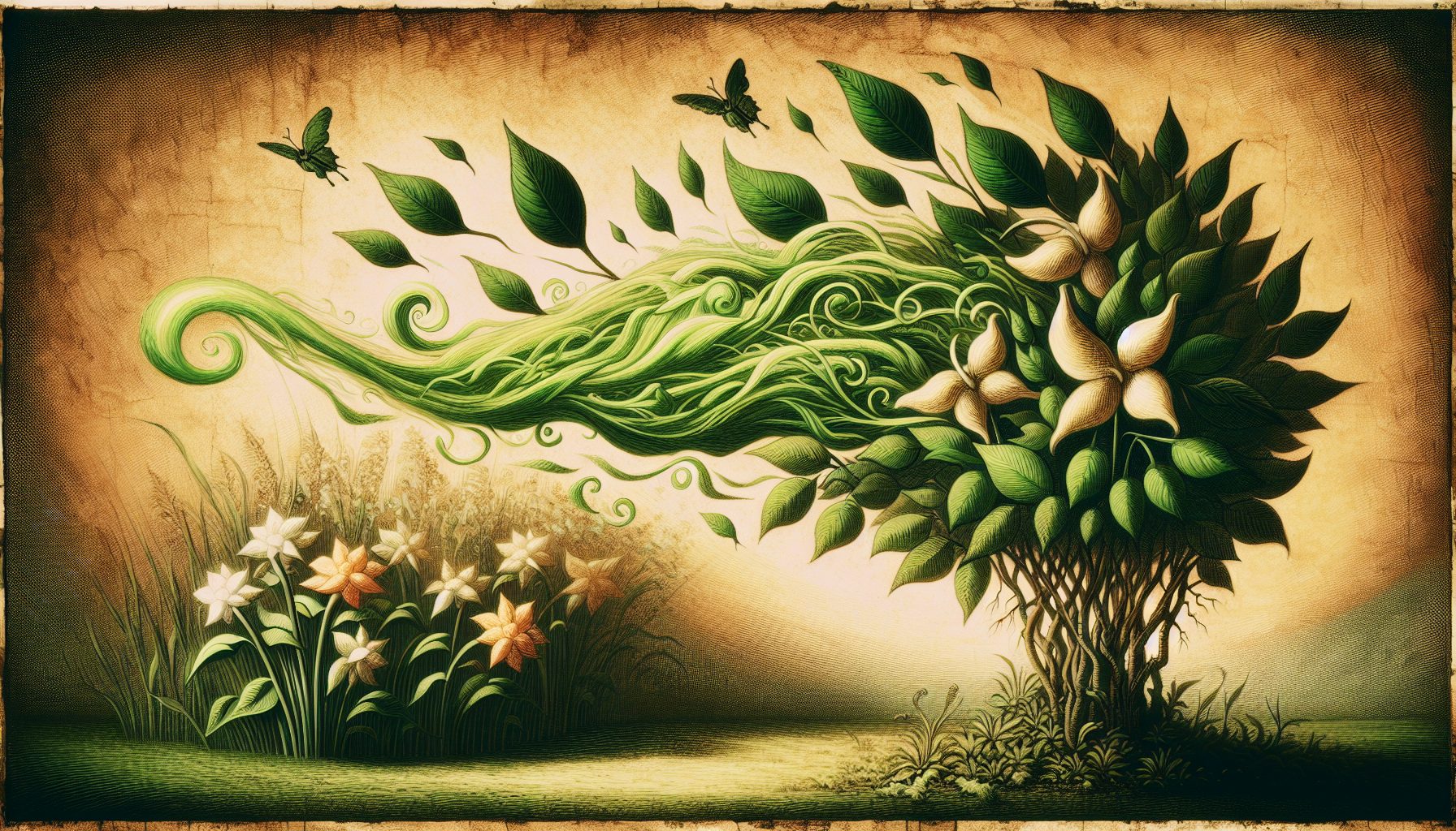 Как природа создаёт зелёный аромат