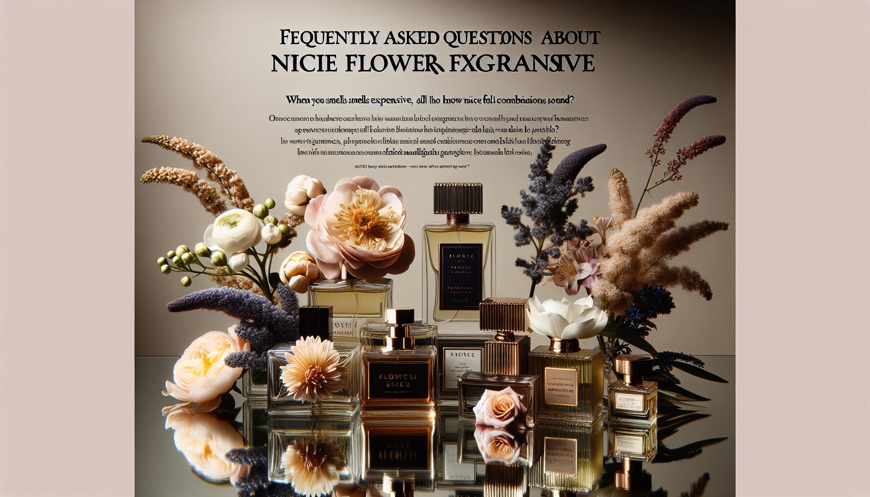 Частые вопросы про нишевые цветочные ароматы
