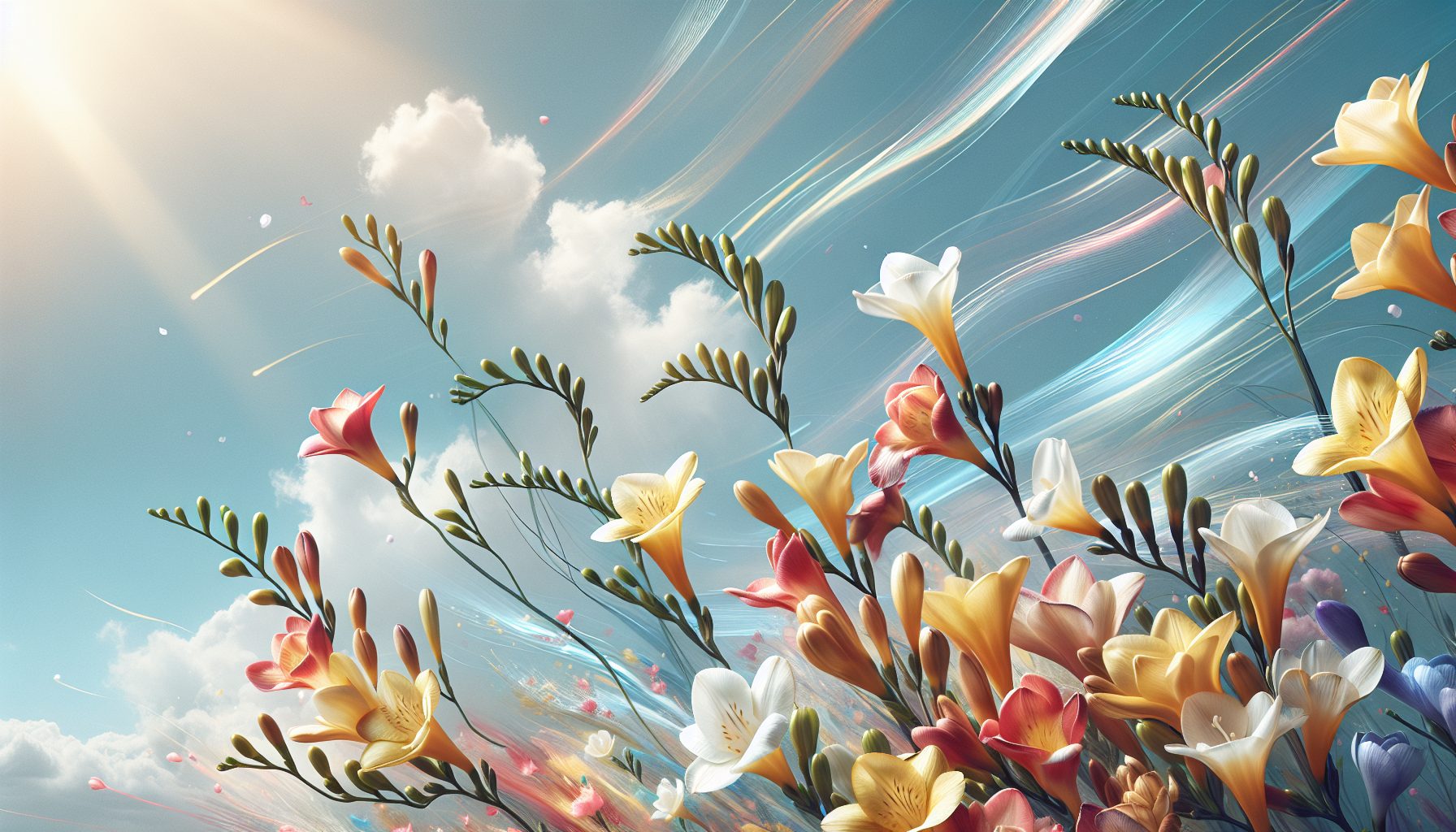 Фрезия — весна в движении