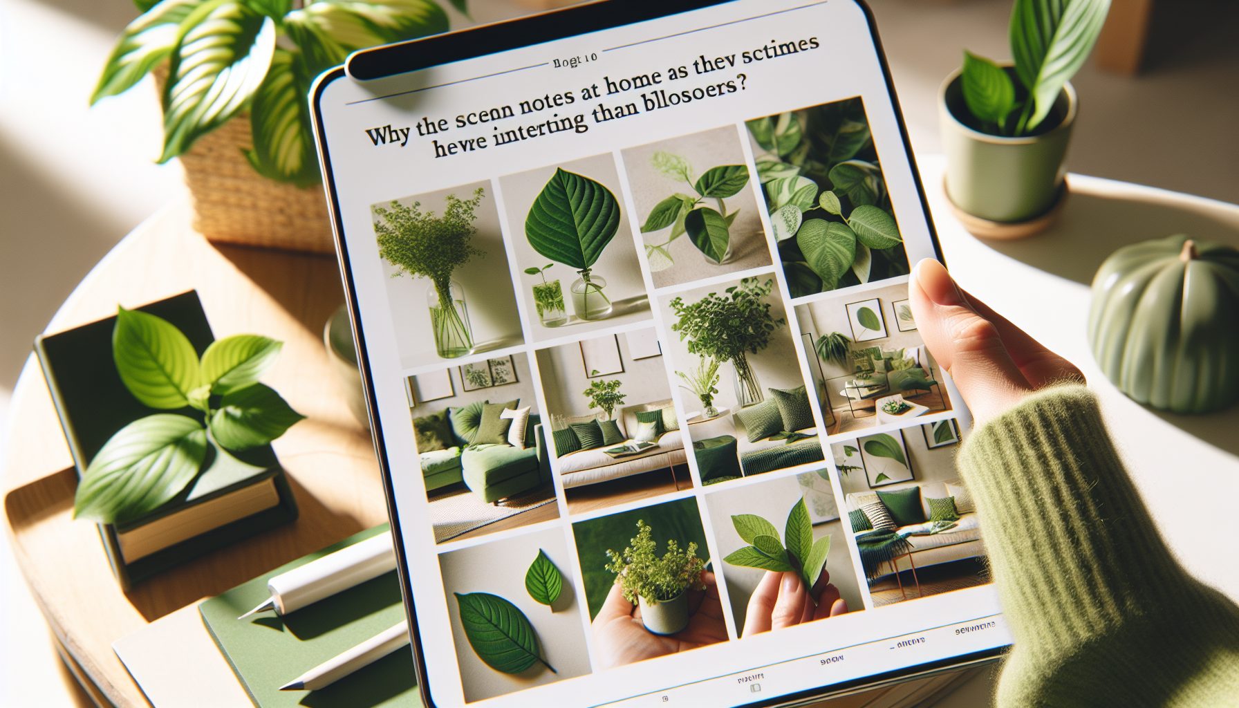 Как использовать зелёные ноты дома