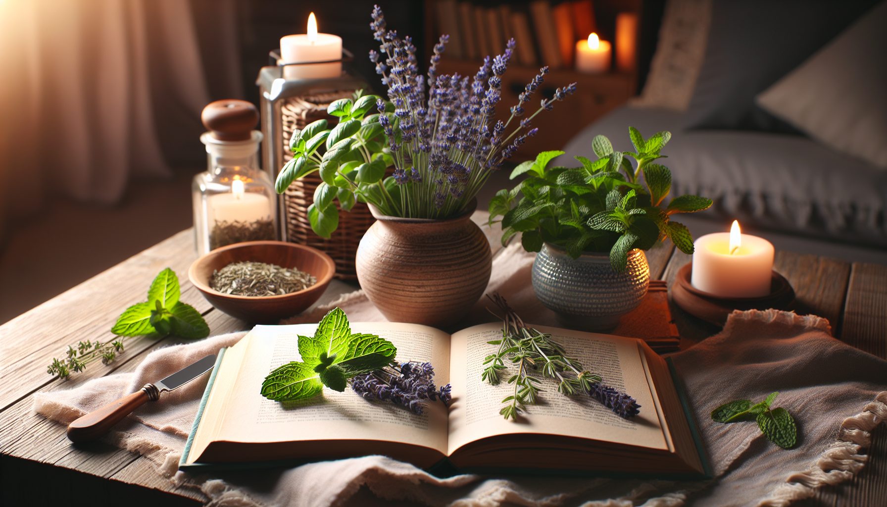 Лаванда, мята и компания: травяной акцент