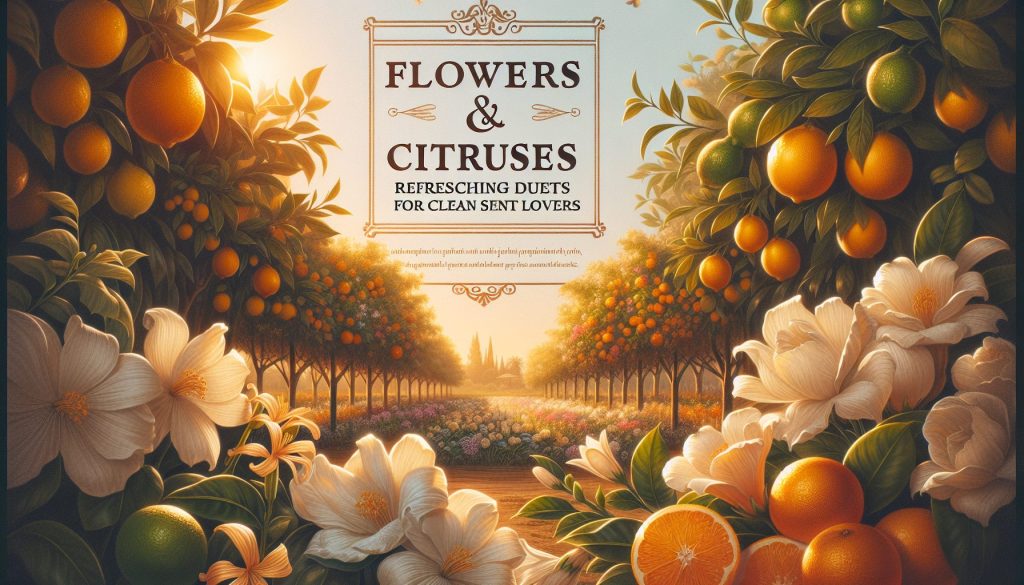 Цветы и цитрусы: освежающие дуэты для любителей чистых запахов
