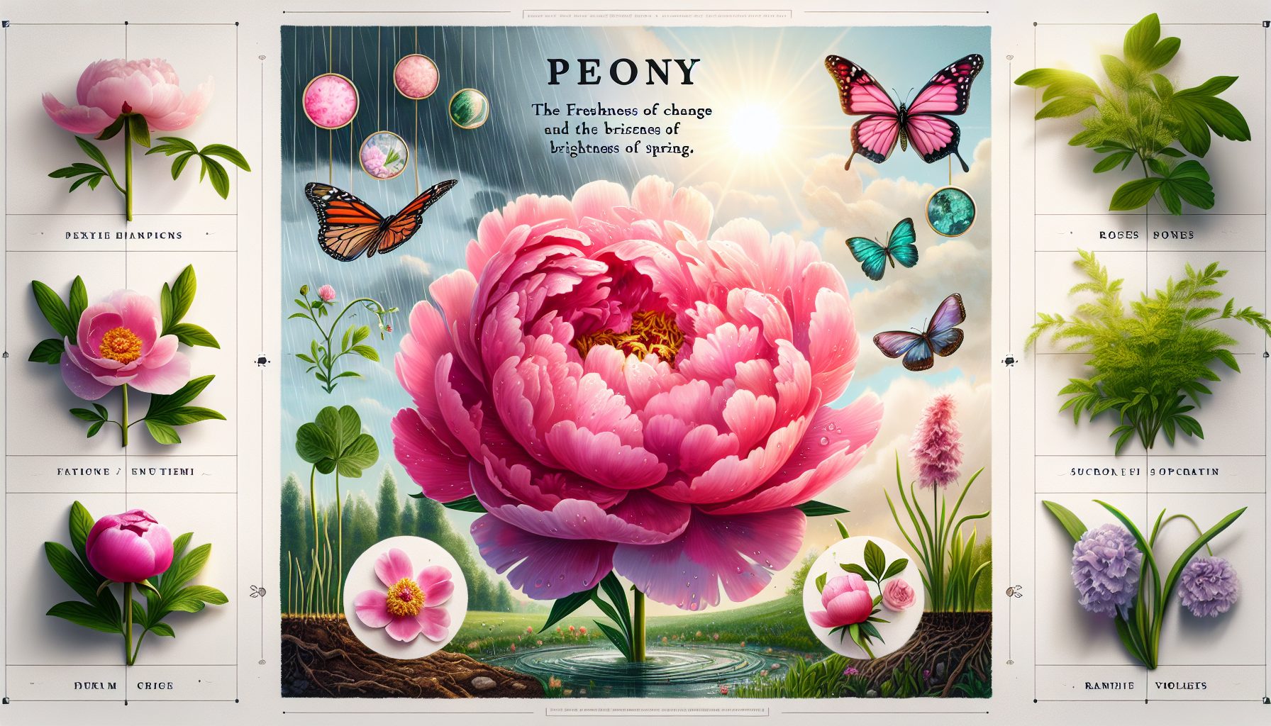 Пион: свежесть перемен и сияние весны