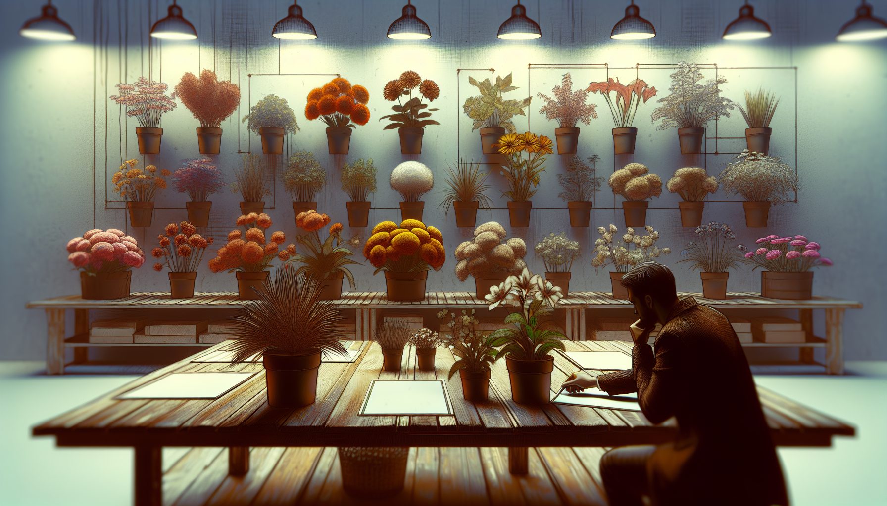 Как выбрать цветок для монокомпозиции