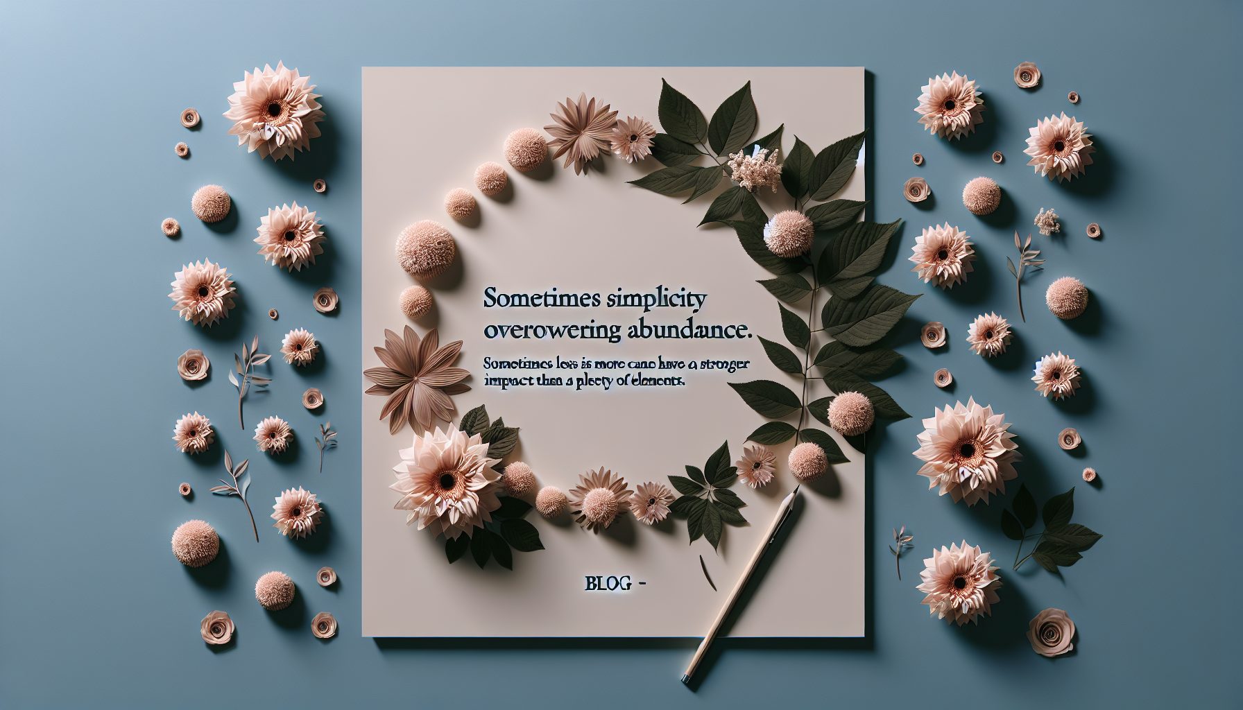 Почему простота работает сильнее изобилия