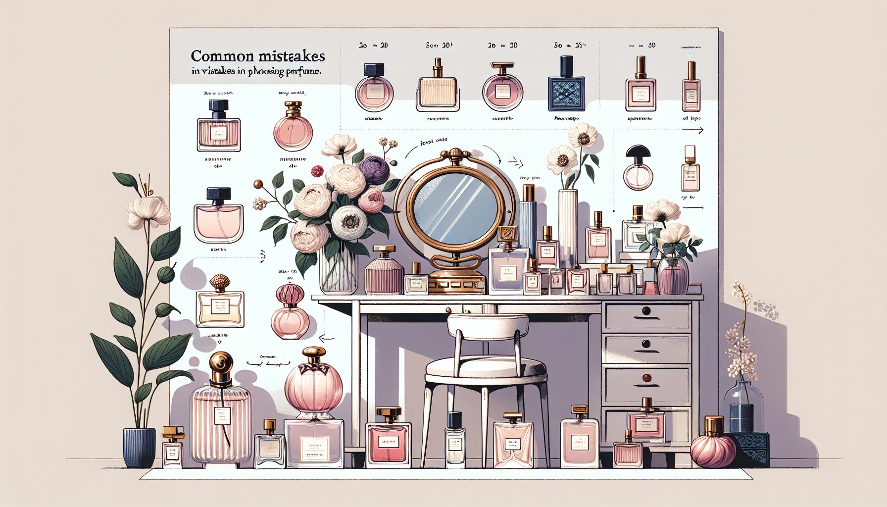 Популярные ошибки при подборе ароматов