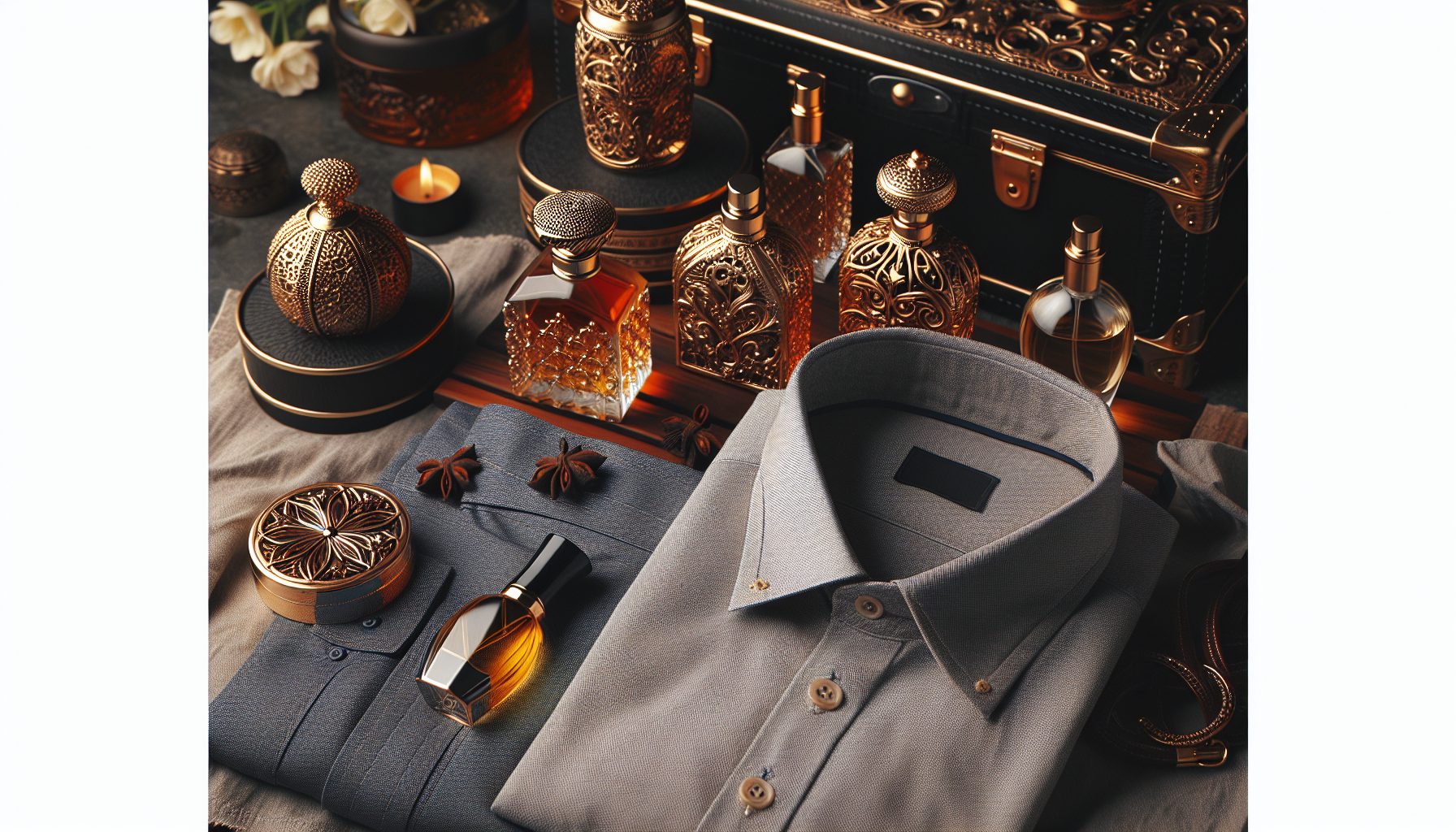 Рубашка и аромат: аккорд уверенности