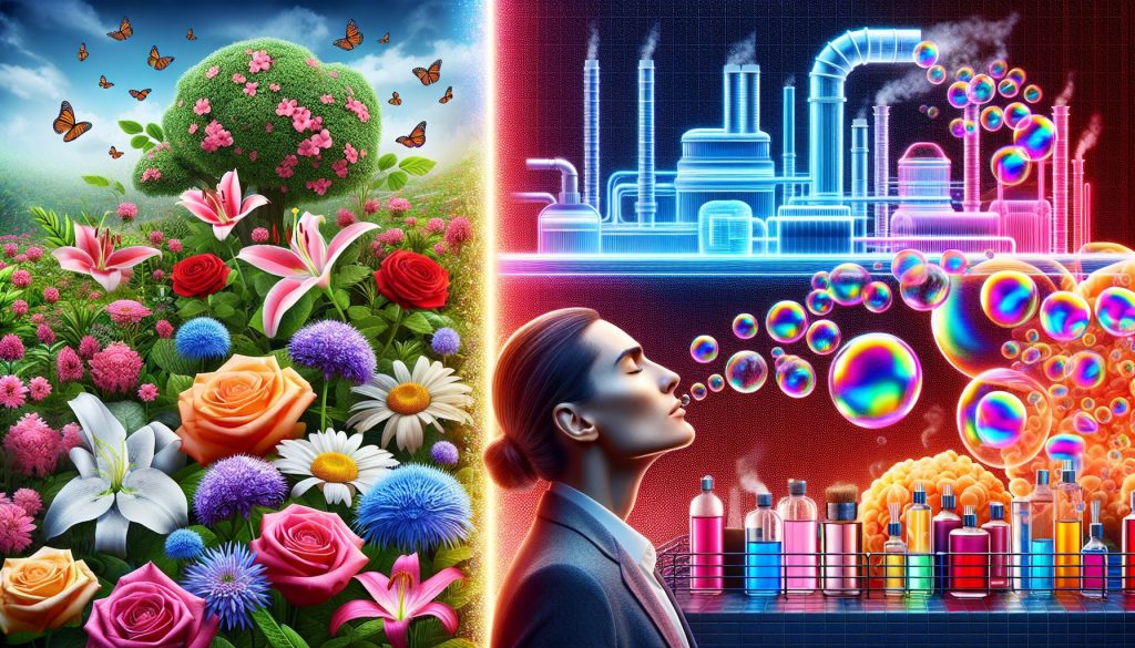 Как отличить натуральный цветочный запах от синтетического за 3 вдоха