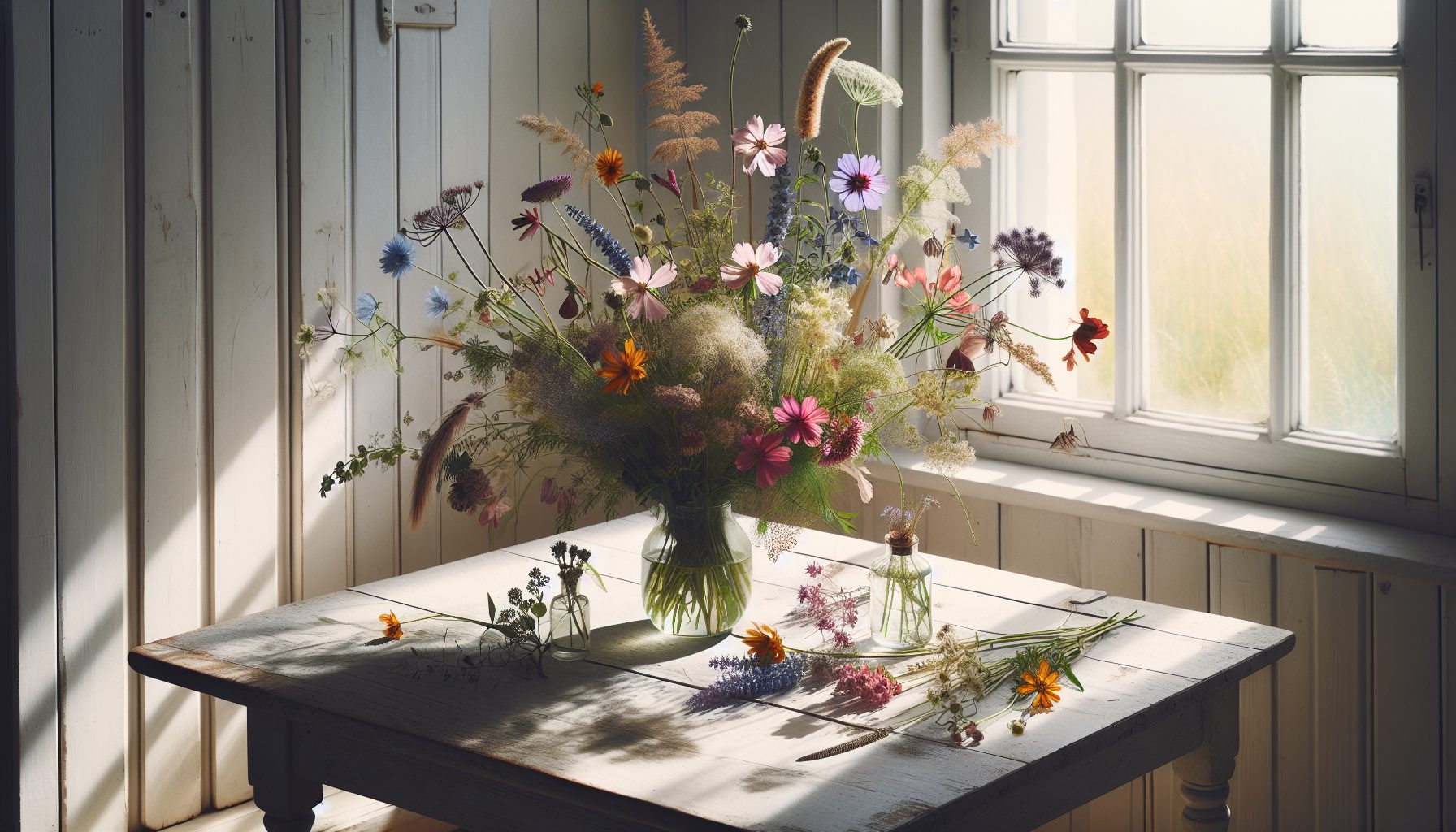 Цветочный сканди и сезонность