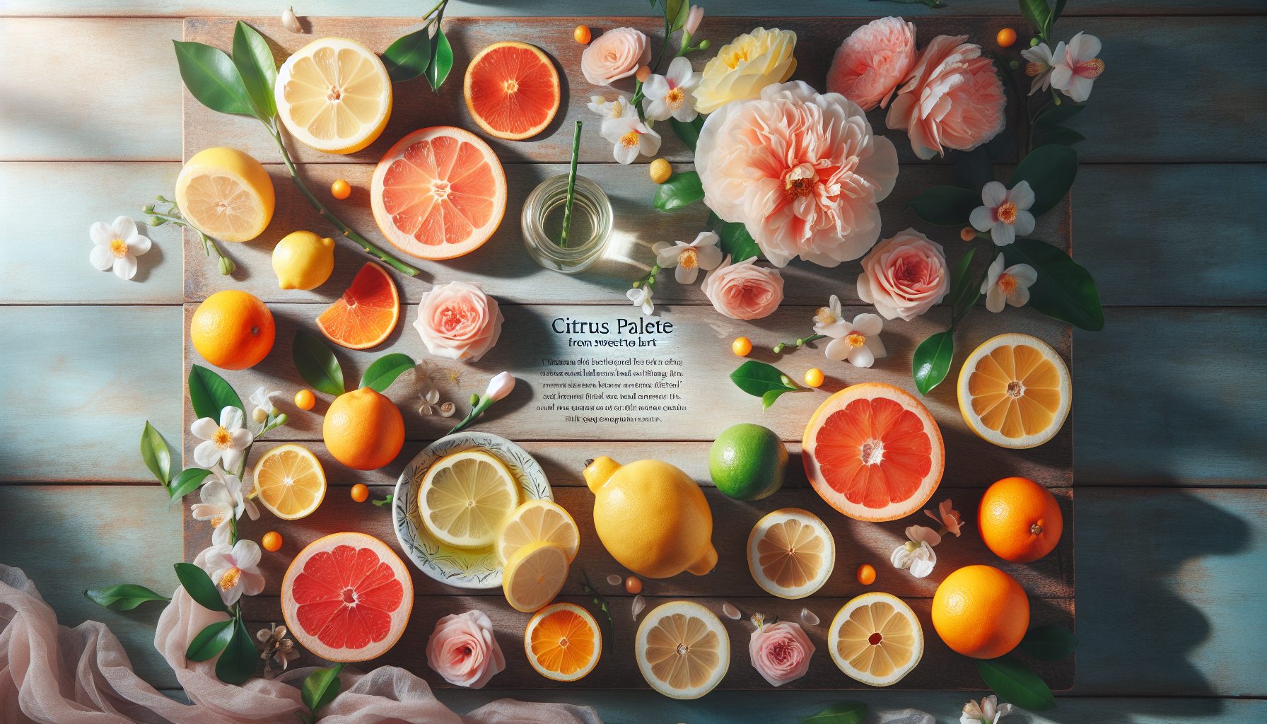 Цитрусовая палитра: от сладких до терпких