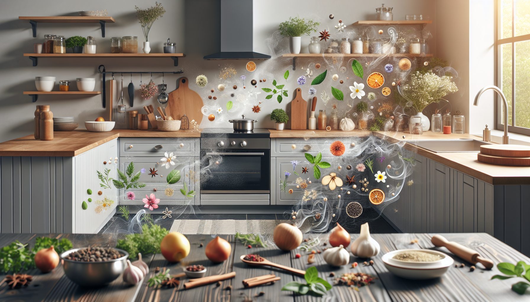 Совместимость ароматов с кухонным интерьером