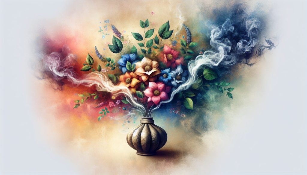 Цветы и дымка: как аккуратно добавить дымные ноты к цветочному сердцу