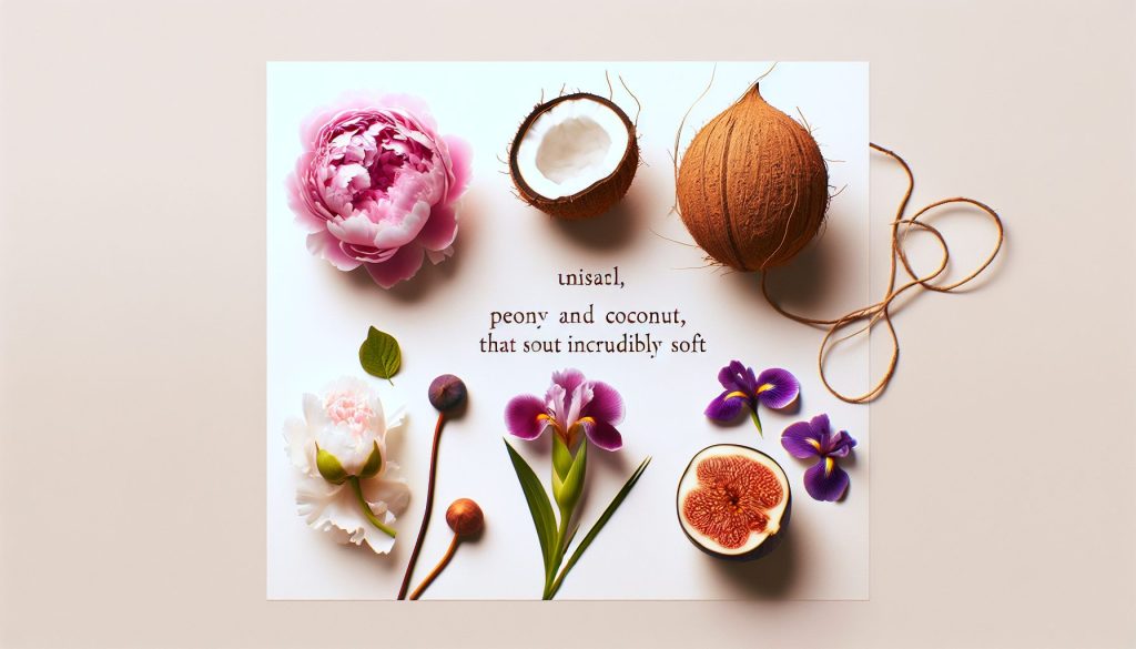 Пион и кокос, ирис и инжир: необычные дуэты, которые звучат удивительно мягко