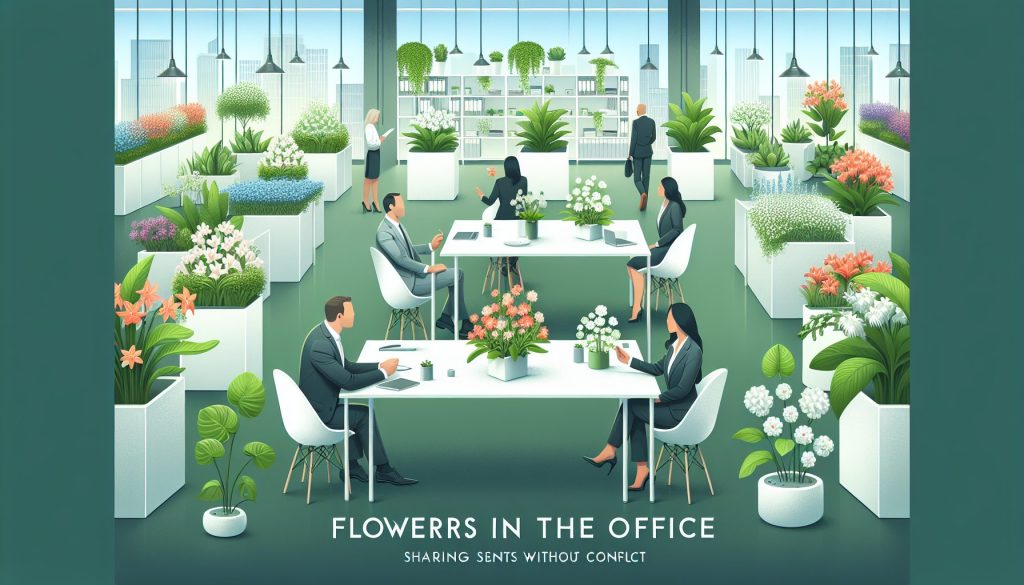 Цветы в офисе: какими ароматами можно делиться с коллегами без конфликтов