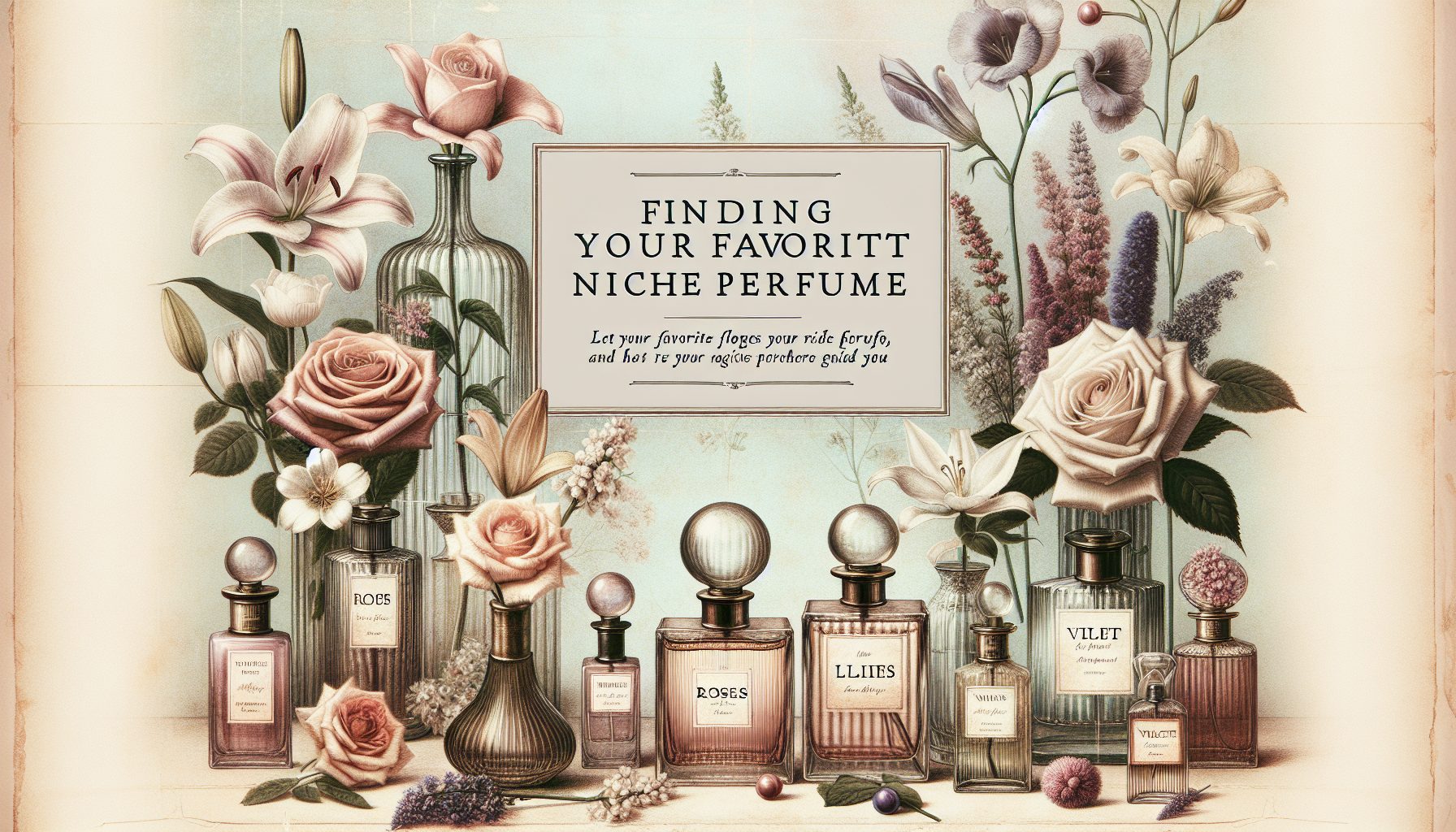 Цветы как подсказка для парфюмерного характера